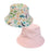 Emerson & Friends Tropical Blooms Reversible Bucket Hat-Beige/Multi