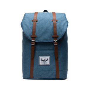 Herschel Retreat Backpack-Copen Blue Crosshatch