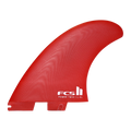 FCS II Harley Ingleby PG Twin Fin Set-Red-Large/X-Large
