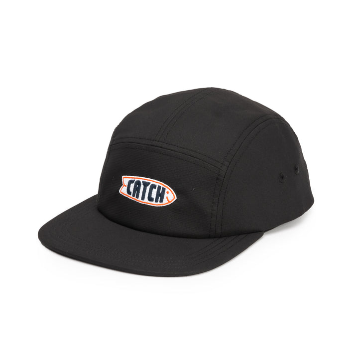 Catch Surf Happy Fish Performance Camper Hat-Black