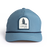Cordina Heron Hat-Deep Blue/Deep Blue Rope