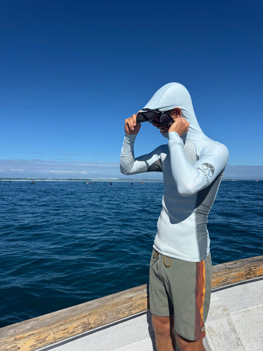 Solite Convertible Neo Rashguard-Silver/Charcoal