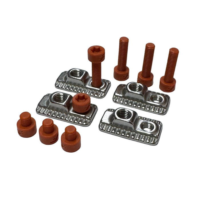F-One Lockable M5 x M6 T-Nut Set