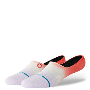 Stance Double Dip No Socks-Coral