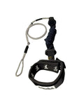 Kaohi INVIZ + Coil Cover Parawing Calf Leash-3.5'+30" x 7mm