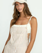 Billabong Wild Pursuit Romper-Rose Brown