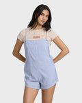 Billabong Wild Pursuit Overall Romper-Twilight Blue