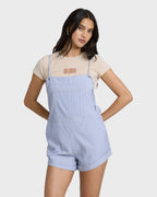 Billabong Wild Pursuit Overall Romper-Twilight Blue