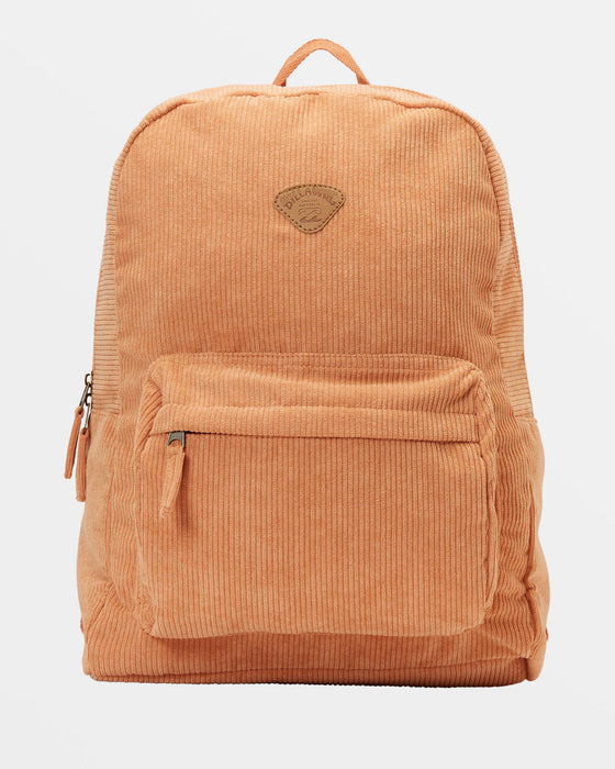 Billabong Schools Out Cord Backpack-Baked Clay