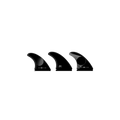 Endorfin KSR Rake Futures Tri Fin Set