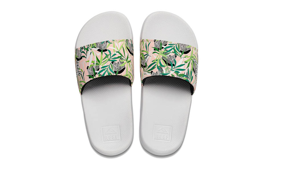 REEF Kids One Slide Sandal-Zebra