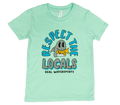 REAL Youth Respect The Locals Tee-Mint
