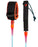 Creatures Comp Leash-Fluro Blue Speckle Fluro Red Black-6'0"