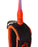 Creatures Comp Leash-Fluro Blue Speckle Fluro Red Black-6'0"
