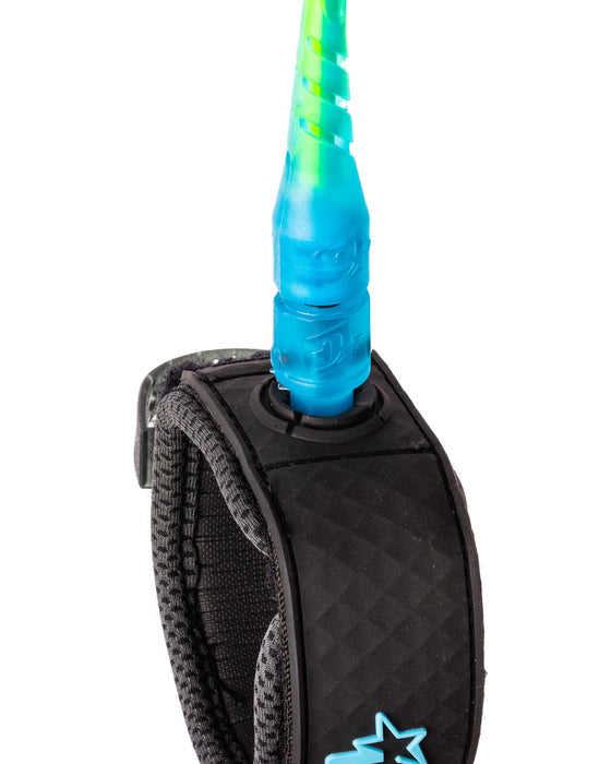 Creatures Reliance Comp Leash-Pine-Lime-6'0"