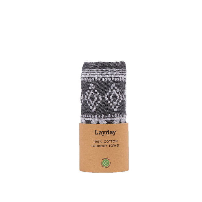 Layday Vista Towel-Ash