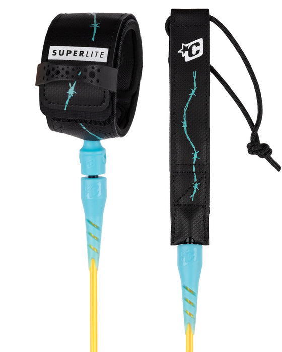 Creatures Lite Superlite Grom Leash-Black Multi-5'0"