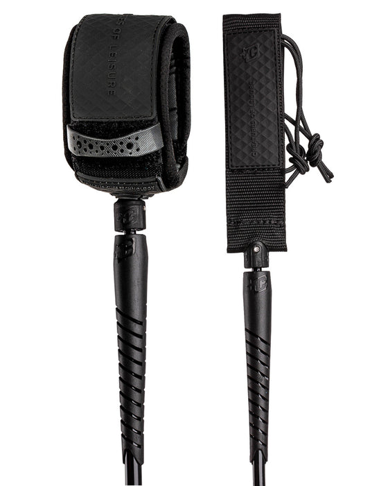 Creatures Reliance Outer Reef Leash-Black Black-12'0" x 9mm