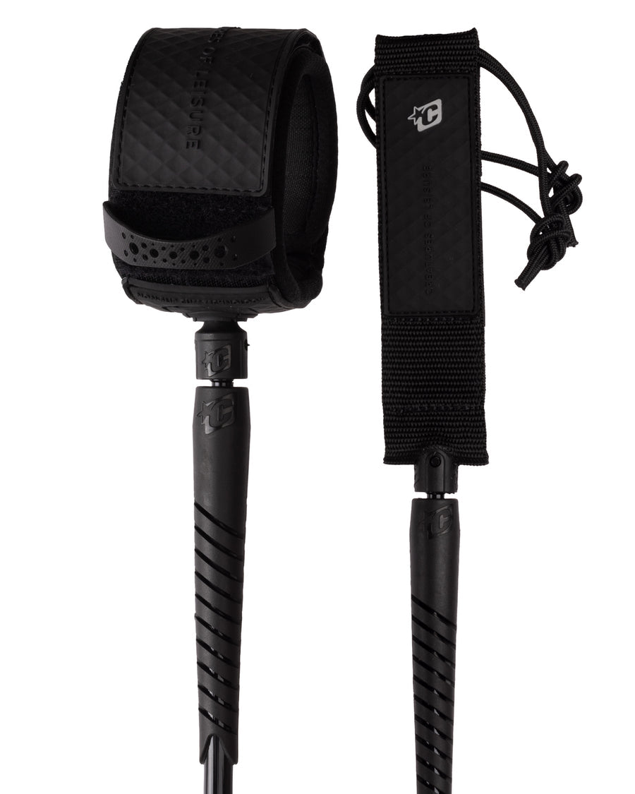 Creatures Reliance Outer Reef Leash-Black Black-10'0"