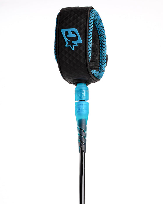 Creatures Pro Leash-Black Cyan-7'0"