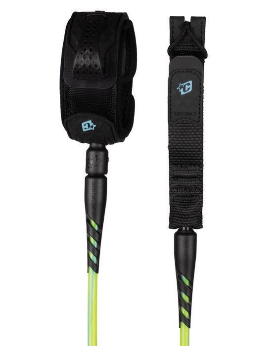 Creatures Reliance 2.0 Standard Duty Leash-Pine Lime Twist Black-7'0"