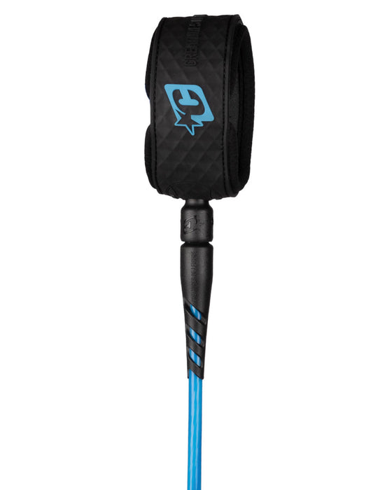 Creatures Reliance 2.0 Medium Duty Leash-Cyan Twist Black-6'0"
