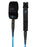 Creatures Reliance 2.0 Medium Duty Leash-Cyan Twist Black-6'0"
