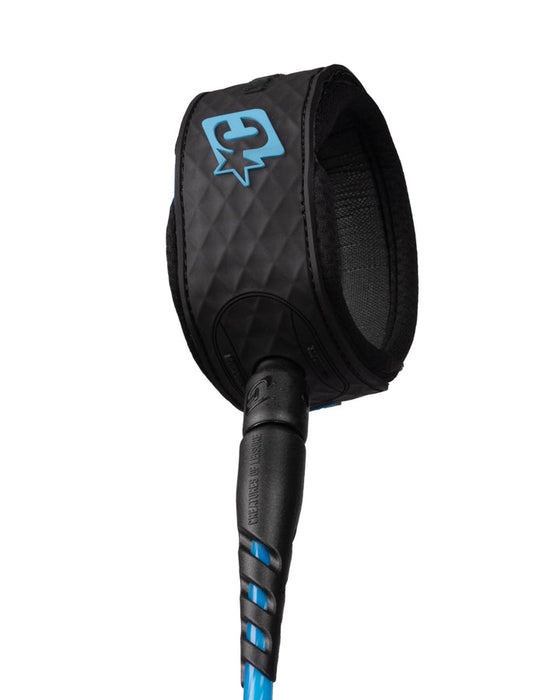 Creatures Reliance 2.0 Standard Duty Leash-Cyan Twist Black-6'0"