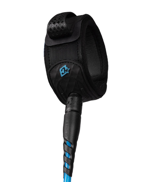 Creatures Reliance 2.0 Medium Duty Leash-Cyan Twist Black-6'0"