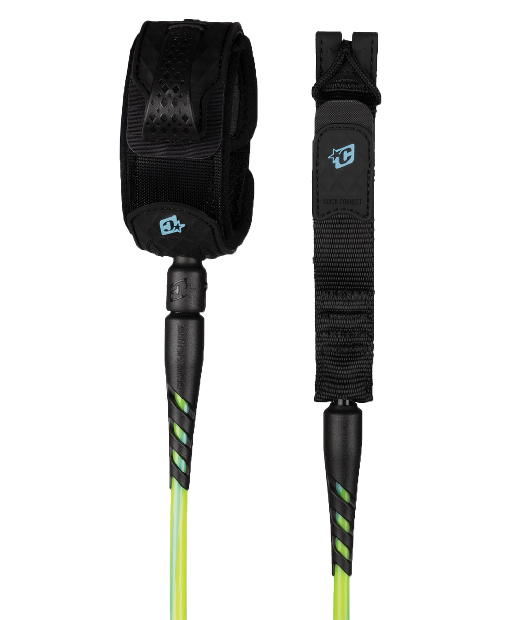 Creatures Reliance 2.0 Lite Duty (Grom) Slim Ankle Leash-Pine Lime Twist-5