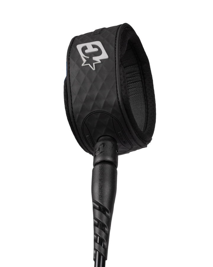 Creatures Reliance 2.0 Medium Duty Leash-Black Silver-6'0"