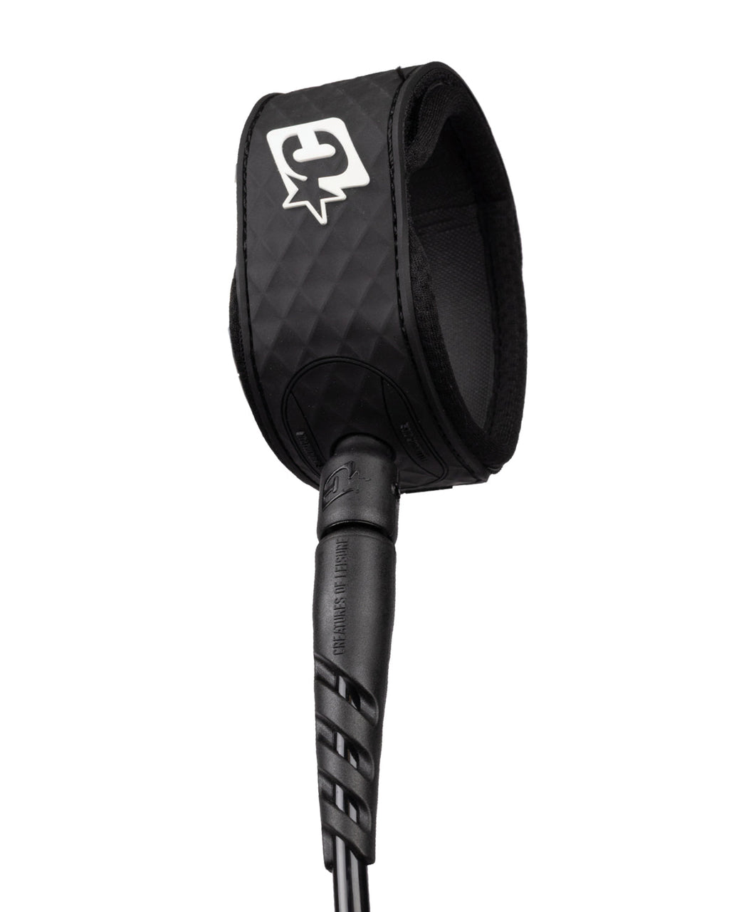 Creatures Reliance 2.0 Standard Duty Slim Leash-Black/White-6