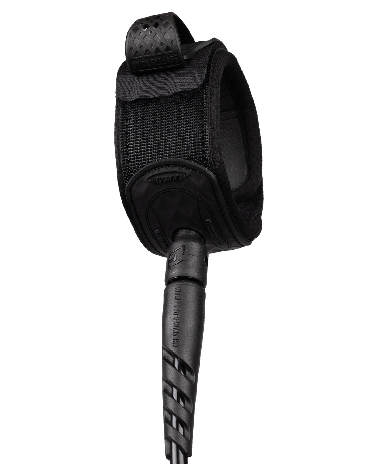 Creatures Reliance 2.0 Standard Duty Slim Leash-Black/White-6