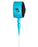 Creatures Comp Superlite Leash-Fluro Blue Speckle-6'0"