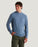 Free Fly Bamboo Lightweight Hooded L/S Shirt-Pacific Blue