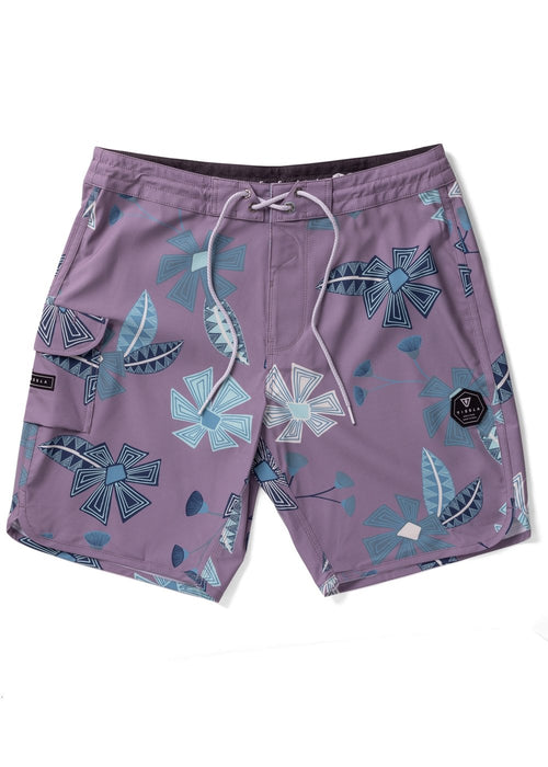 Vissla Tribal Tropics Boardshorts-Dusty Lilac — REAL Watersports