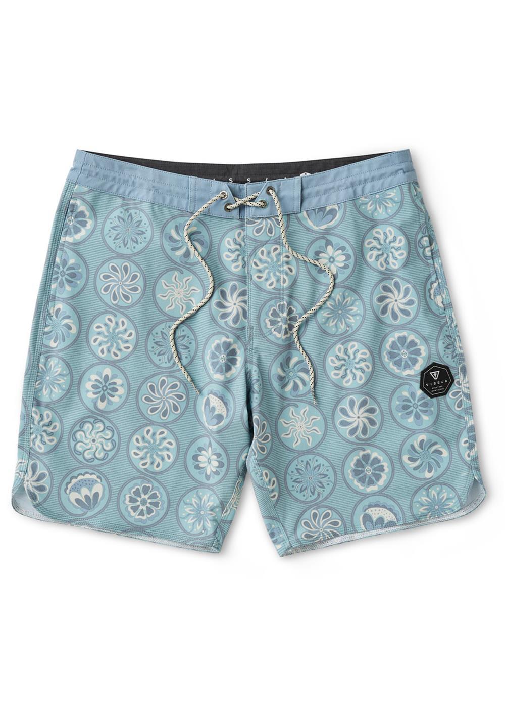 Vissla Sun Medallions 18.5" Boardshorts-Smokey Jade