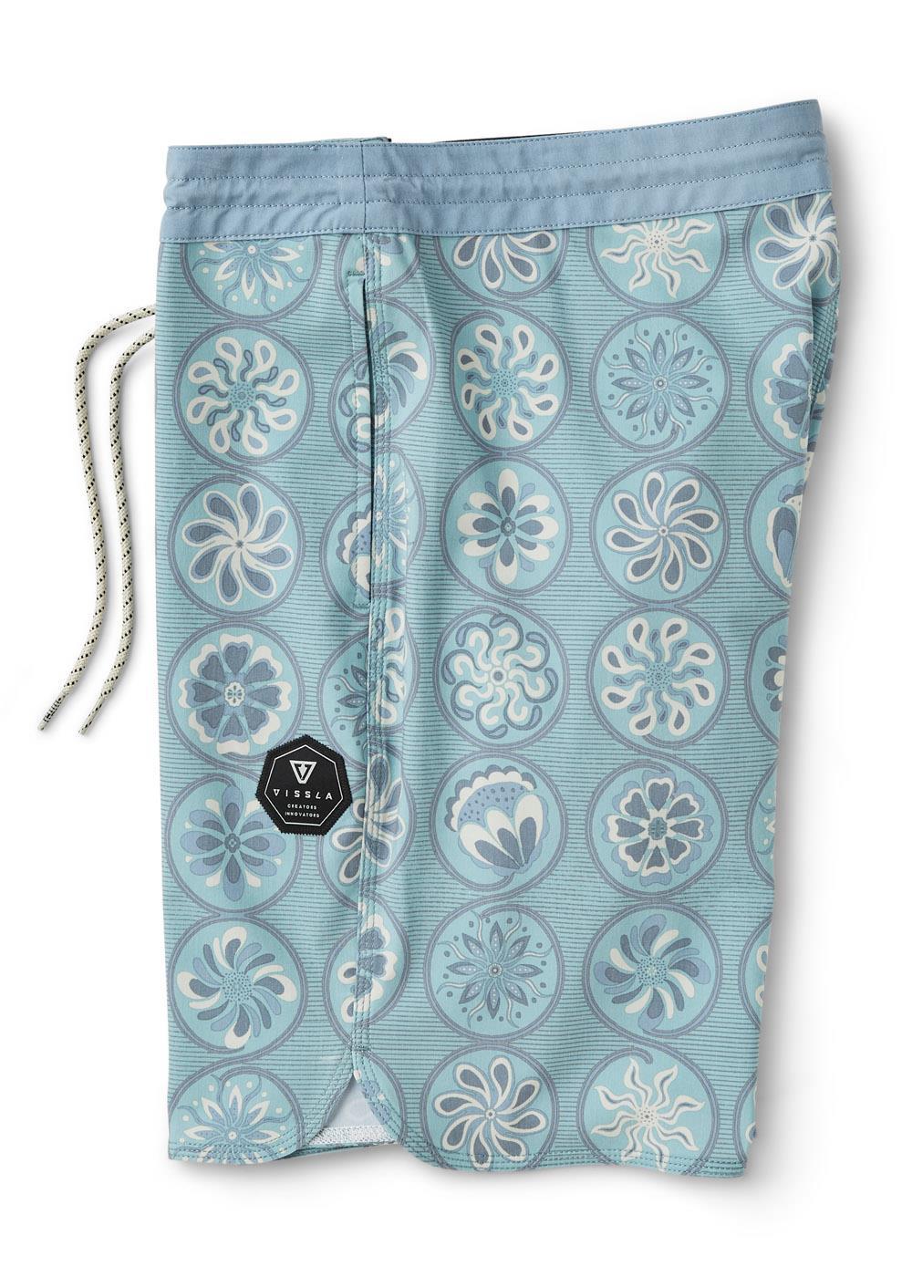 Vissla Sun Medallions 18.5" Boardshorts-Smokey Jade