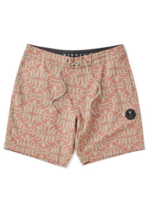 Vissla Zanzibar 17.5" Boardshorts-Chili