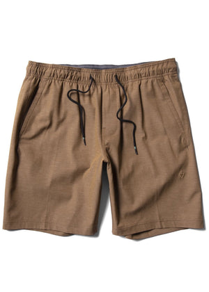 Vissla Hemp No See Ums Eco 18" Elastic Shorts-Rubber