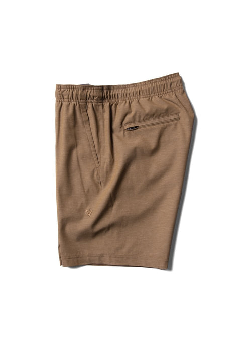 Vissla Hemp No See Ums Eco 18" Elastic Shorts-Rubber