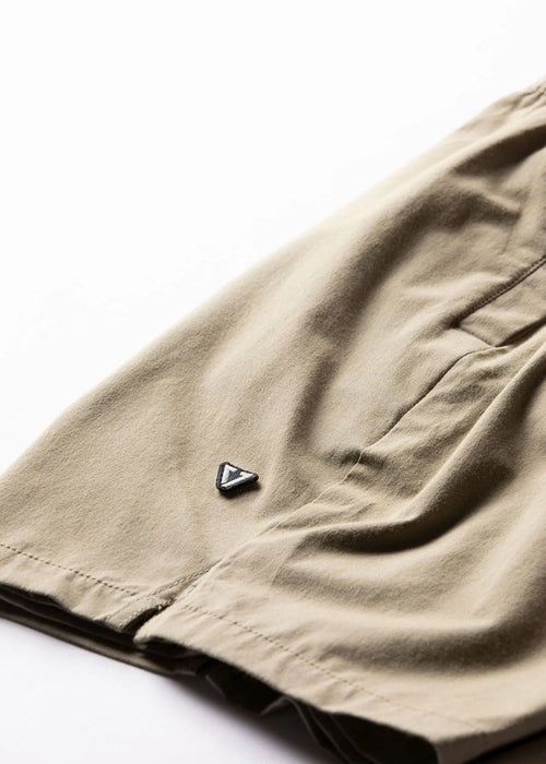 Vissla Alto 18" Elastic Shorts-Dark Khaki