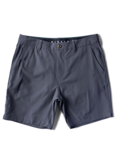 Vissla Cutlap Eco 17.5" Hybrid Shorts-Dark Grey