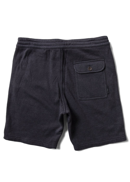 Vissla Solid Sets Eco 18.5" Sofa Surfer Shorts-Black Heather