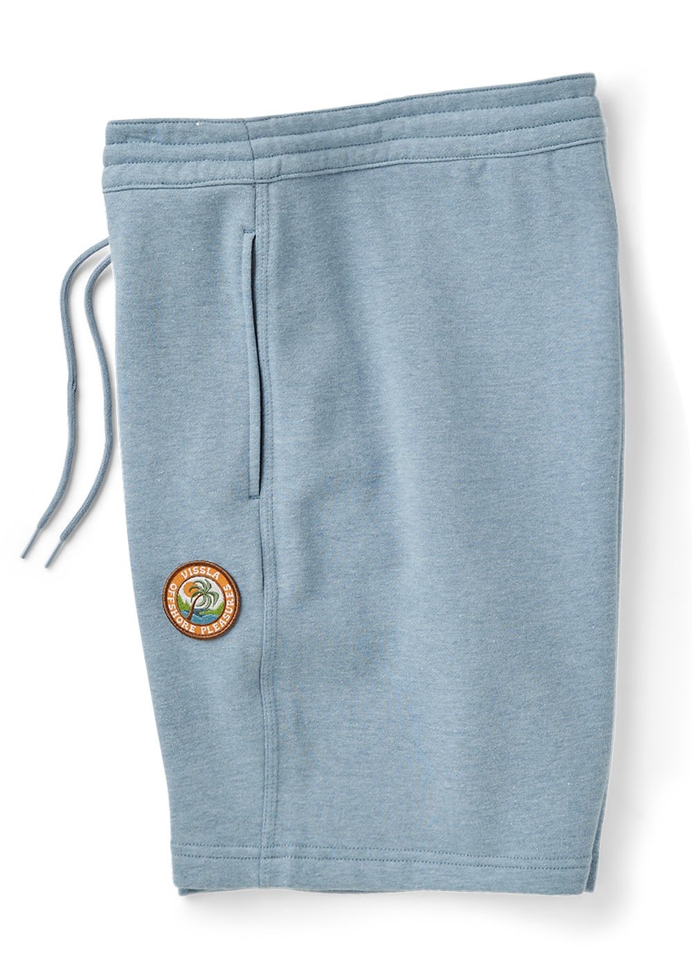 Vissla Solid Sets Eco 18.5" Sofa Surfer Shorts-Harbor Blue