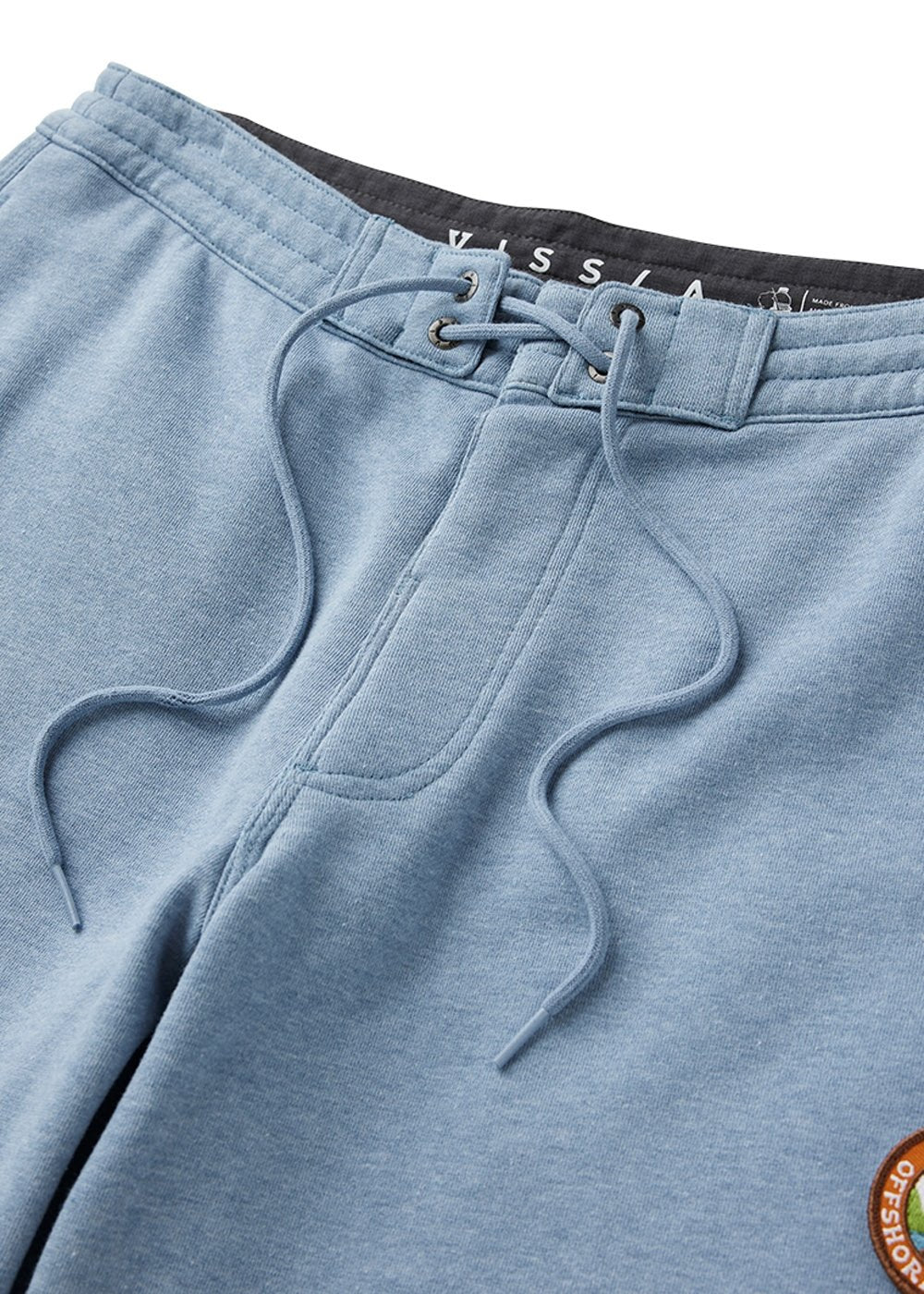 Vissla Solid Sets Eco 18.5" Sofa Surfer Shorts-Harbor Blue