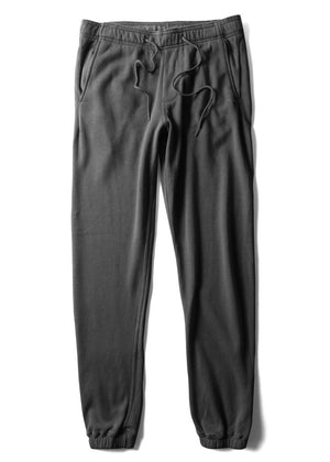 Vissla Solid Sets Eco Elastic Pants-Black Heather