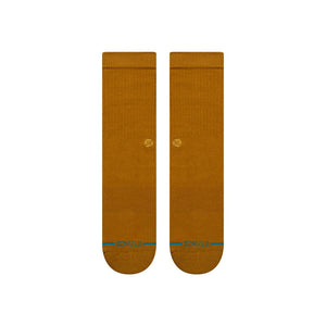 Stance Icon Socks-Gold Canvas— Alternate View