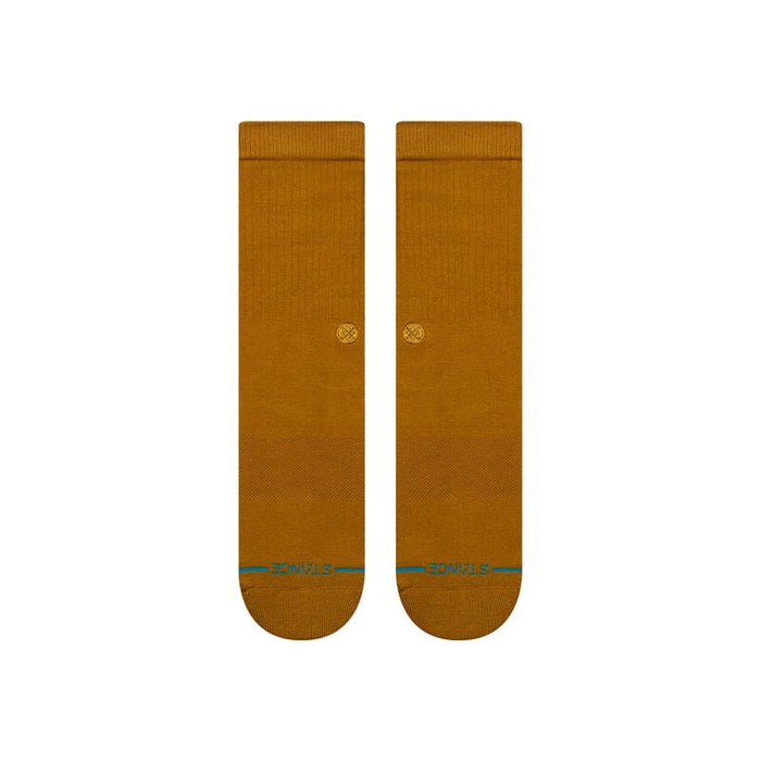 Stance Icon Socks-Gold Canvas