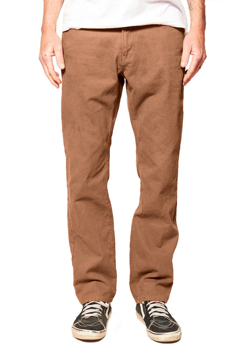 Vissla Border Canvas Pants-Kangaroo